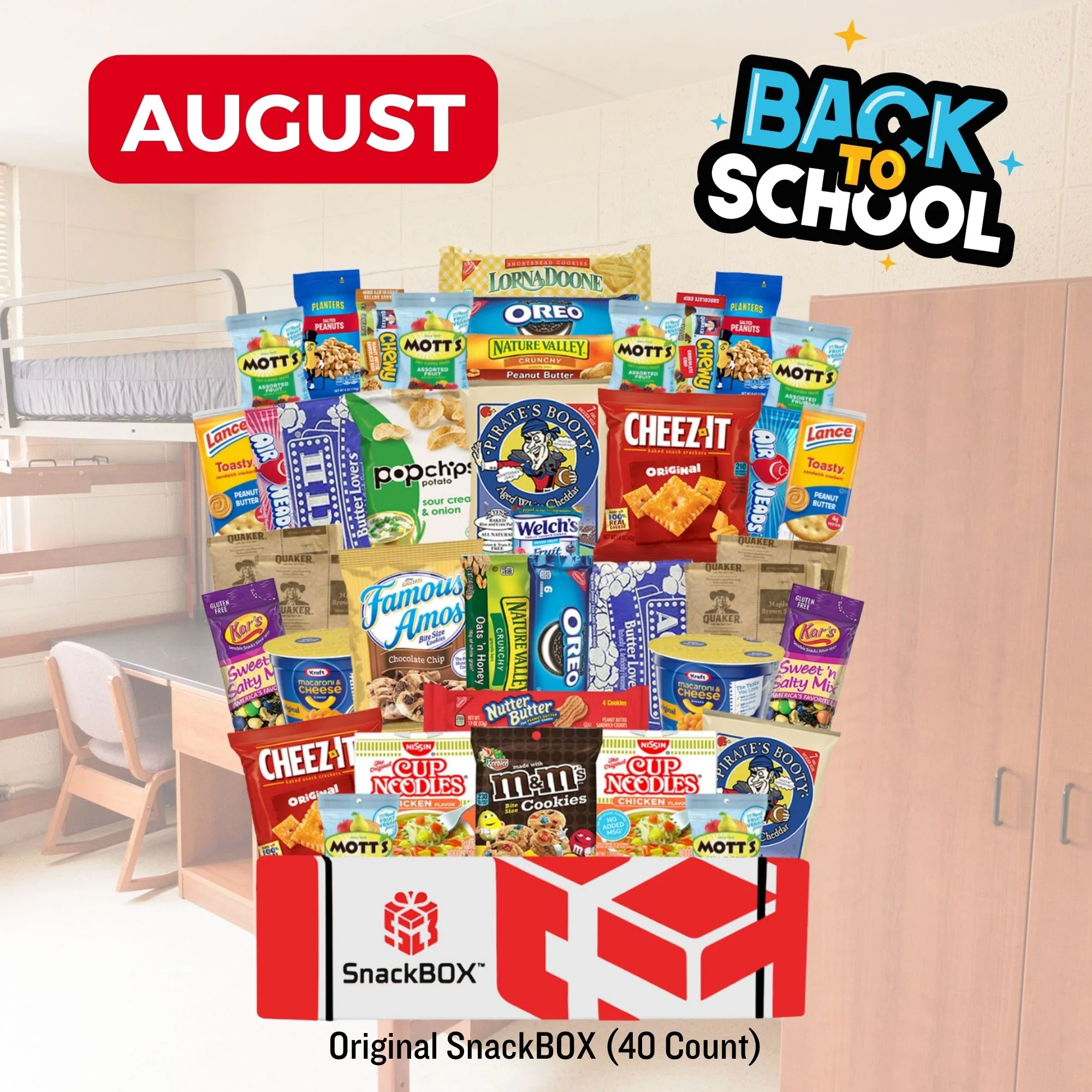 (2025/2026) Monthly College Student SnackBOX Care Package Subscription Program | Snacks Delivered each Month! | MD - Image 4