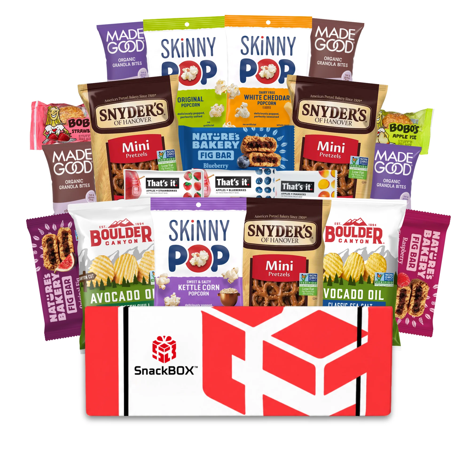 Vegan, Nut Sensitive & Kosher Care Package (20 Snacks)