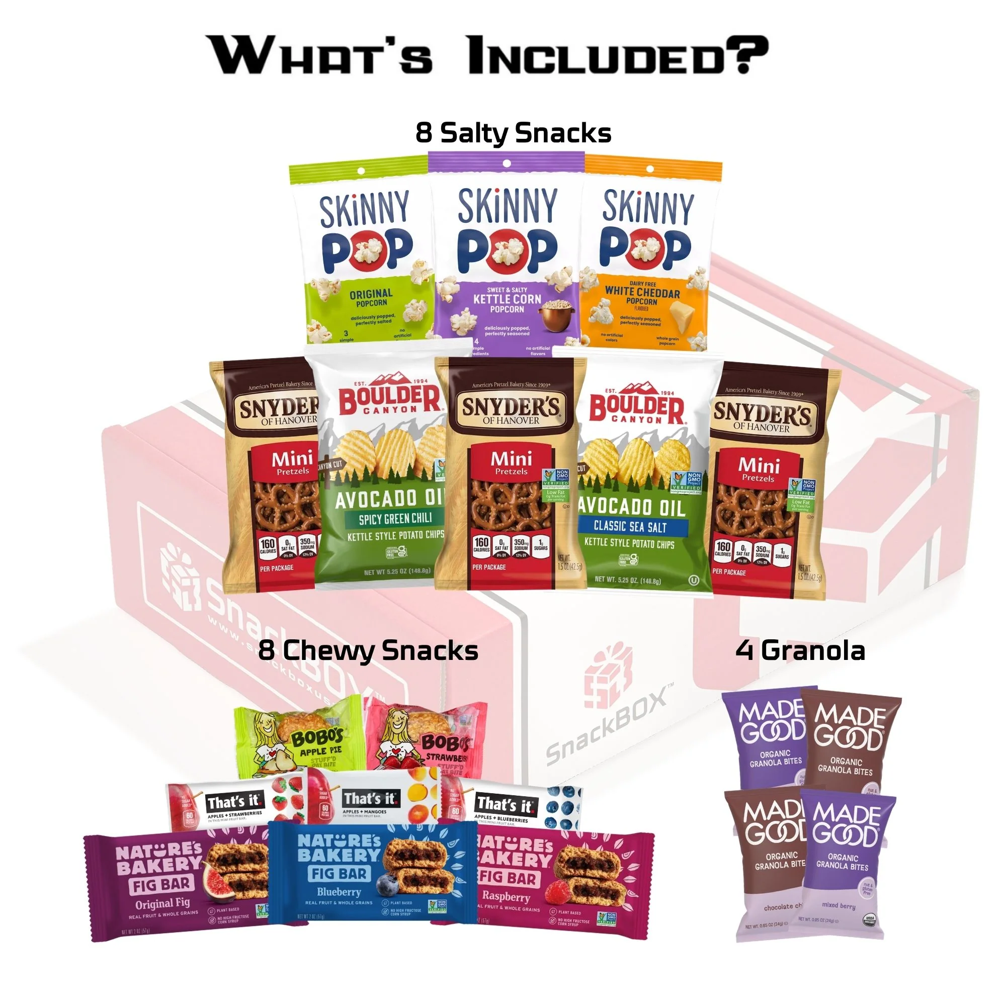 Vegan, Nut Sensitive & Kosher Care Package (20 Snacks) - Image 2